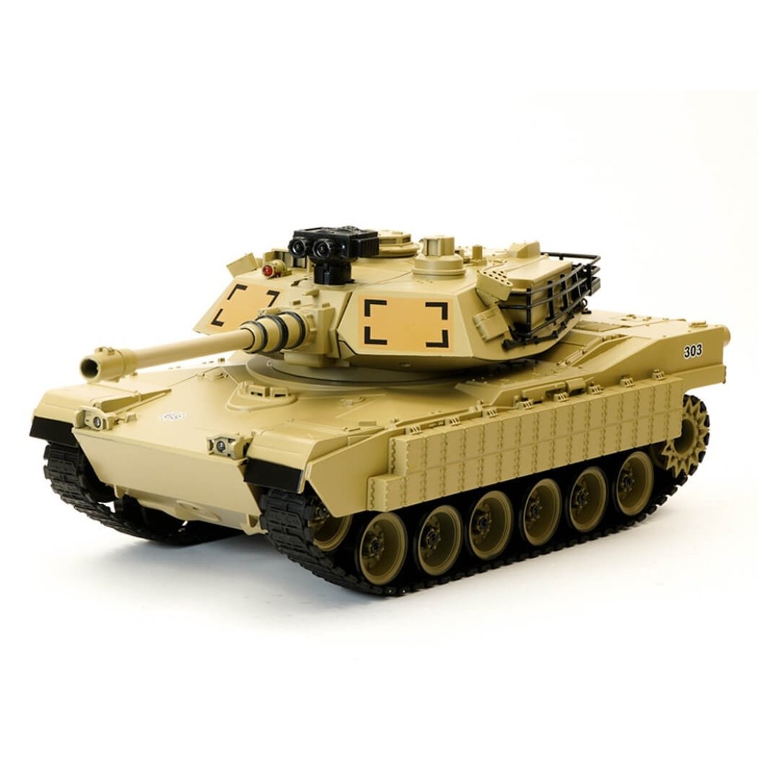 Tanque RC Brother M1A2 Abrams Desert Storm 1:18 2.4GHz